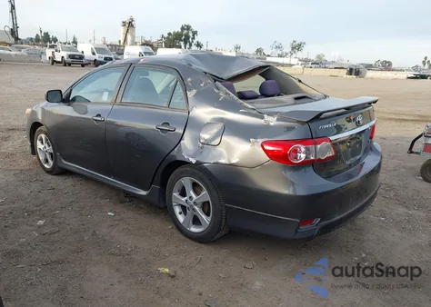 2012 Toyota Corolla S z USA, uszkodzony, nr VIN 5YFBU4EE4CP049219